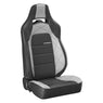 Trailcat Black Vinyl/Grey HD Vinyl w/ Lumbar, Seat heater (driver) Blemished