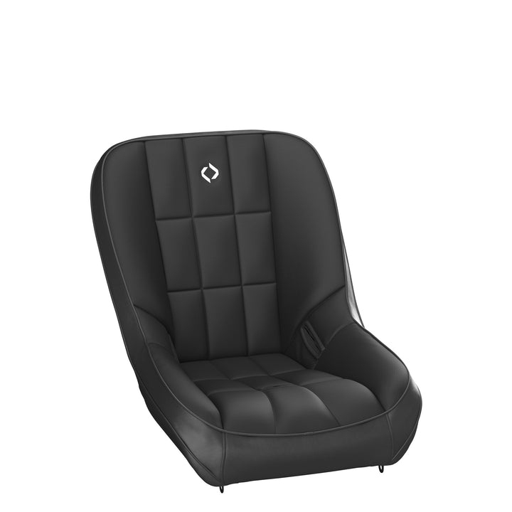 Baja Low Back Black Vinyl/Cloth
