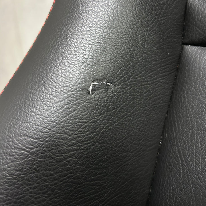 Evolution X Black/Red Stitch