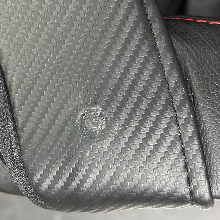 Evolution X Black/Red Stitch