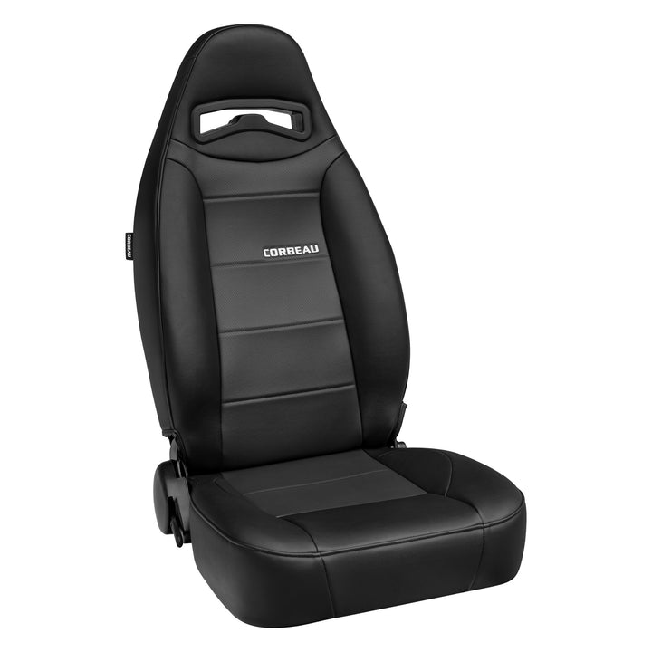 Moab Black Vinyl/Perforated Vinyl (passenger) Blemished