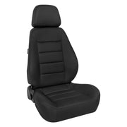 Sport Seat Black Cloth Pair/Heater