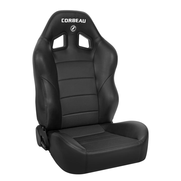 Baja XRS Black Vinyl/ Cloth Pair/Lumbar