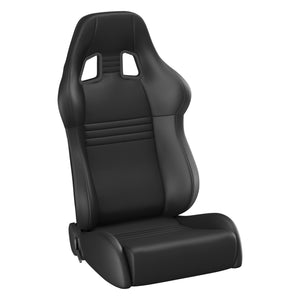 A4 Black Leather (passenger) w/Shaved Base Blemished