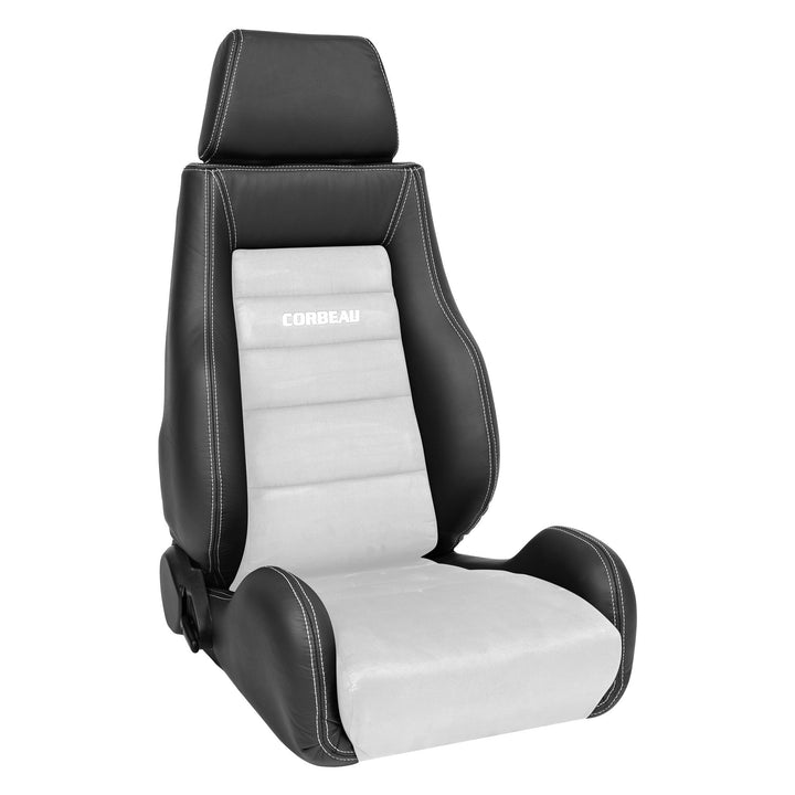 GTS II Black Leather/Grey Microsuede