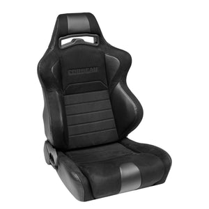 LG1 Black Microsuede Wide