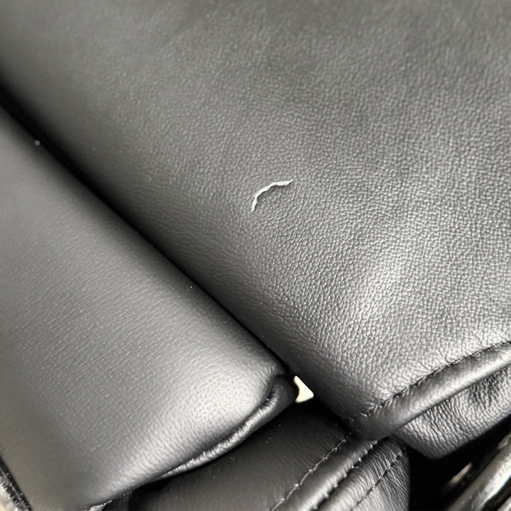 A4 Black Leather (pair) w/Lumbar Blemished
