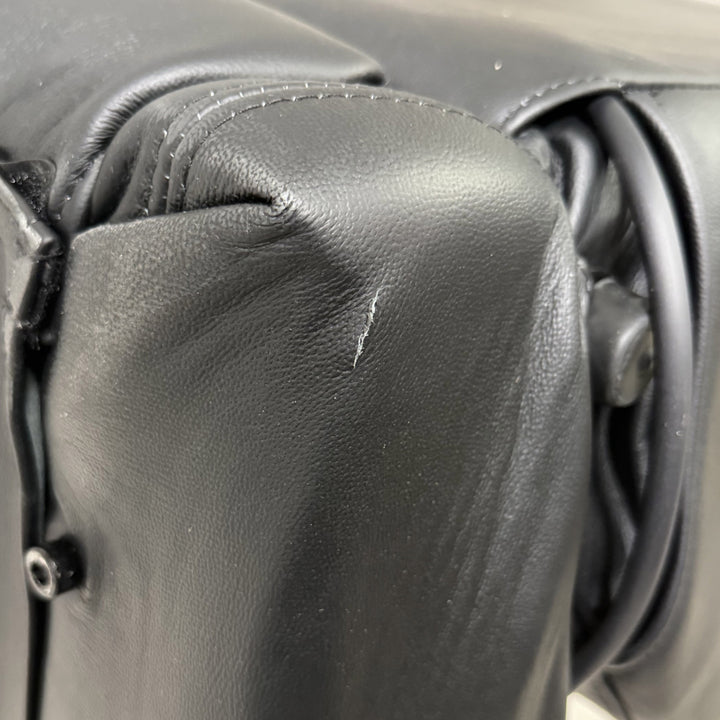 A4 Black Leather (pair) w/Lumbar Blemished