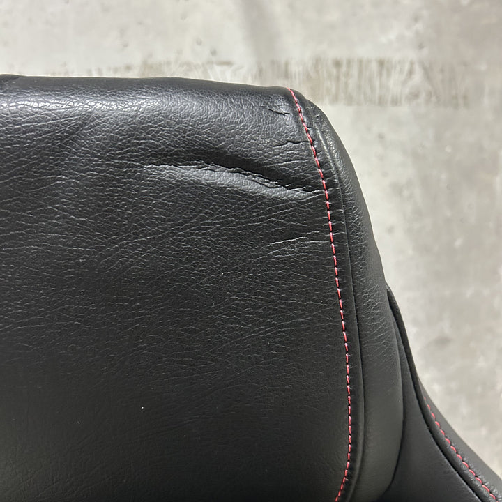 FXR Black Vinyl/Red Stitch/Black Shell (driver) Blemished