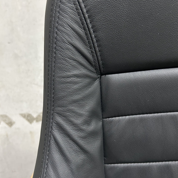 GTS II Black Leather (pair) w/ Anti-Sub. Slot, Lumbar, Shaved Base Blemished