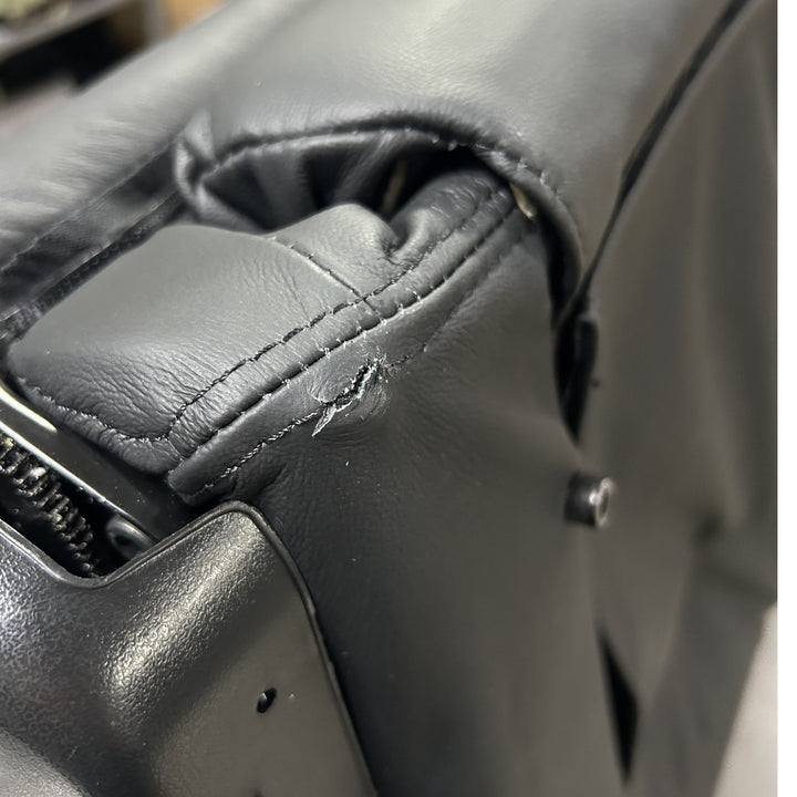 GTS II Black Leather (pair) w/ Anti-Sub. Slot, Lumbar, Shaved Base Blemished