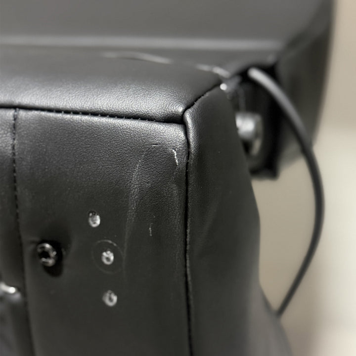 Moab Black Vinyl/Grey Perforated Vinyl (pair) w/ Lumbar Support & Seat Heater Blemished