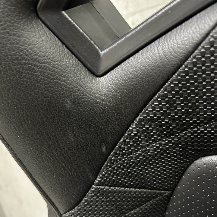 RRX Black Vinyl/Black HD Vinyl (pair) Blemished