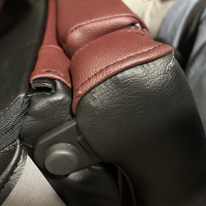 RRX Black/Burgundy Vinyl (passenger) Blemished